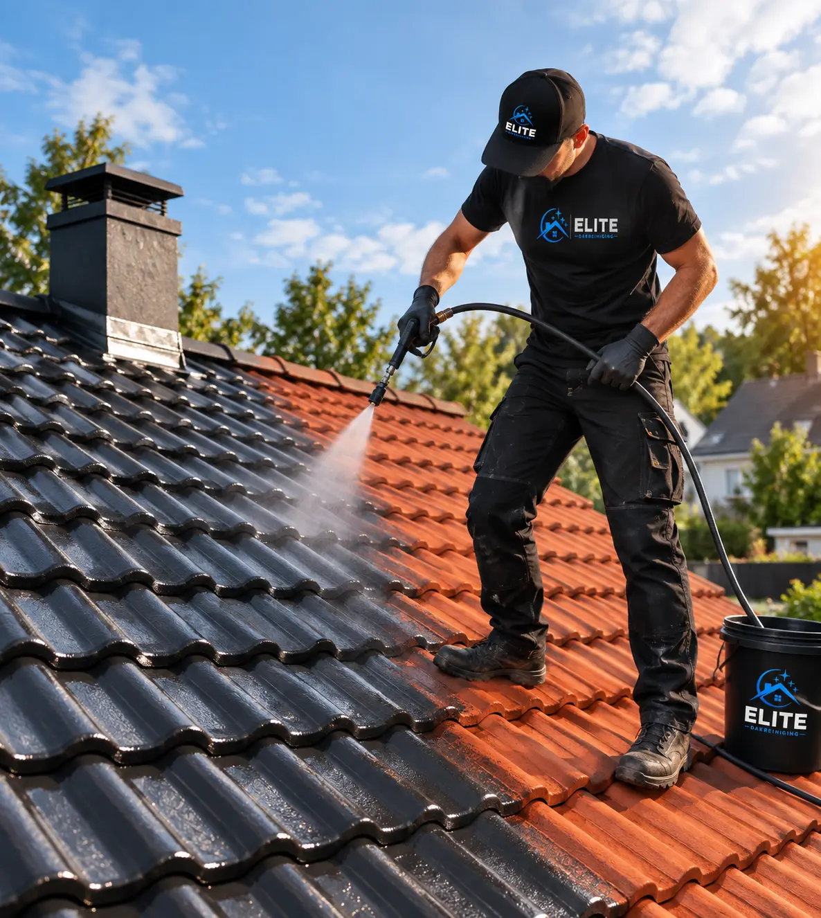Professionele dakbehandeling door Elite Dakreiniging