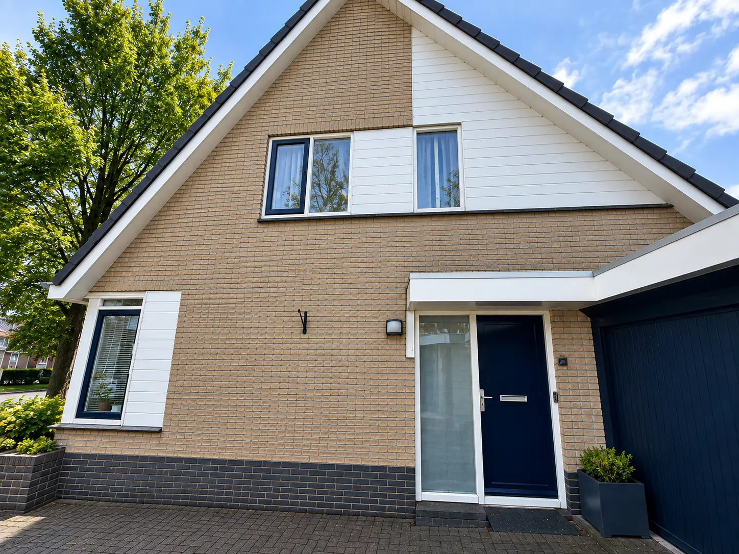 Gevel na gevelreiniging - project 12