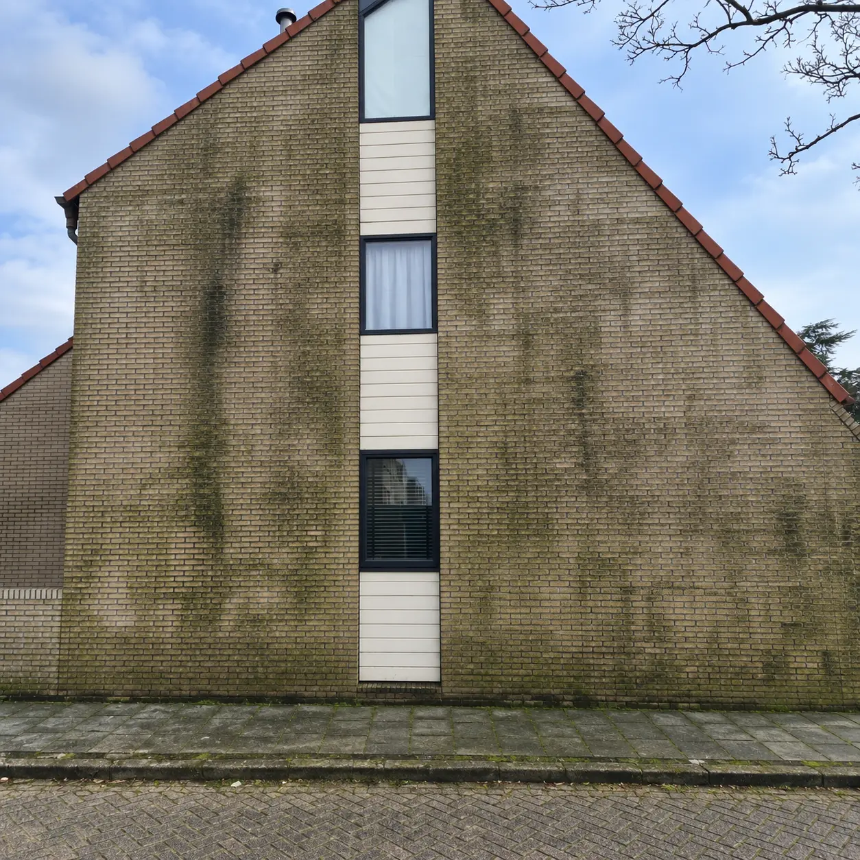 Gevel voor gevelreiniging - project 2