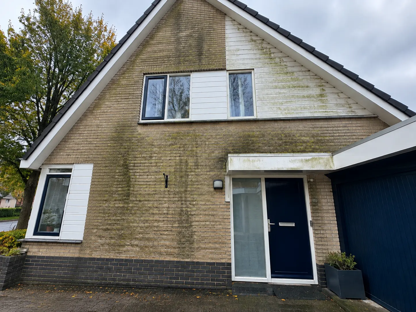 Gevel voor gevelreiniging - project 12
